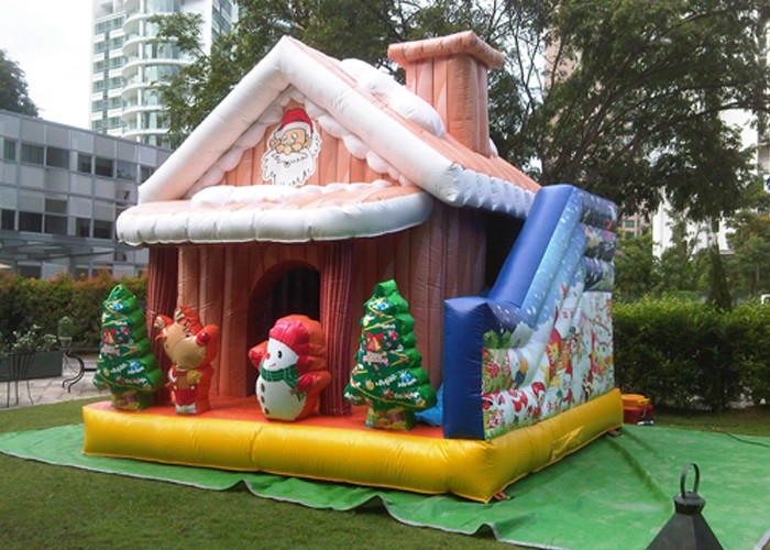  Inflatable Santa Claus Bouncer House Will Bring More Benifit and Fun