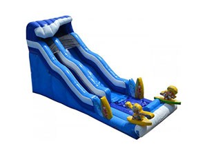 China Supplier Custom Made Ocean Wave Giant Inflatable Slide BY-IWS-073