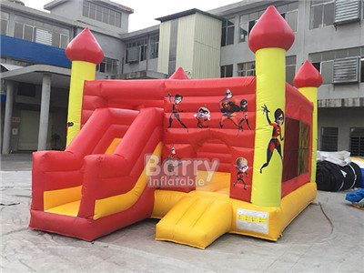 High Quality Beautiful Cartoon Themed Inflatable Jumping Castle Wet Combo for Sale