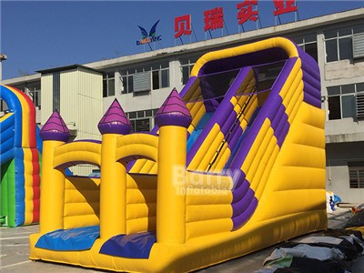 Durable Pvc Used Inflatable Slide Jumbo Cheap Inflatable Dry Slide For Children BY-DS-109