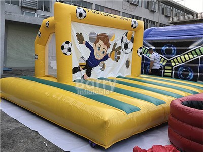 Portable Outdoor Target Inflatable Football Gate Inflatable Soccer Goal For Kids BY-AT-098