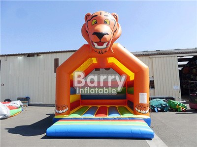 Cartoon Tiger Inflatable Combo inflatable bounce house, jump house inflatable bounce castle BY-BH-073