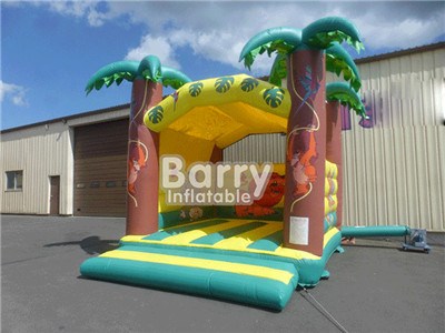  Barry jungle bounce castle jumping inflatable cartoon bounce house BY-BH-073