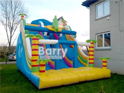 Dinosaur Inflatable Slide With Jungle Tree BY-DS-105