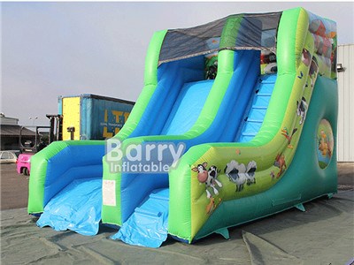 Farm Theme Inflatable Slide For Sale BY-DS-116