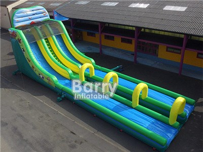 2 Lanes Giant Inflatable Water Slide  BY-GS-39