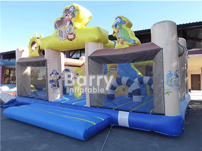 Activity Center Pirate Ship Inflatable Playground  BY-IP-098