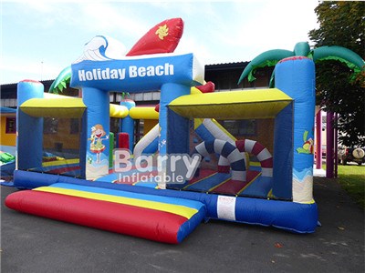 Holiday Beach Theme Inflatable Playground  BY-IP-100