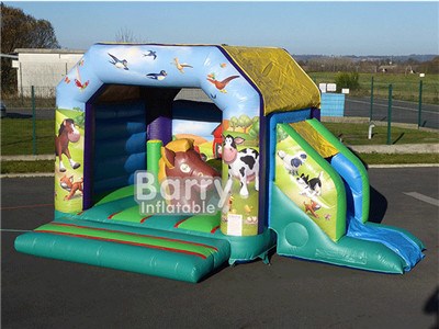 Farm Inflatable Jumping Castle Slide Combo  BY-IC-070