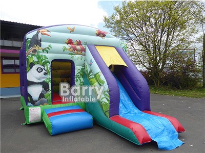 Jungle Inflatable Jumping Castle House Bounce Combo  BY-IC-076