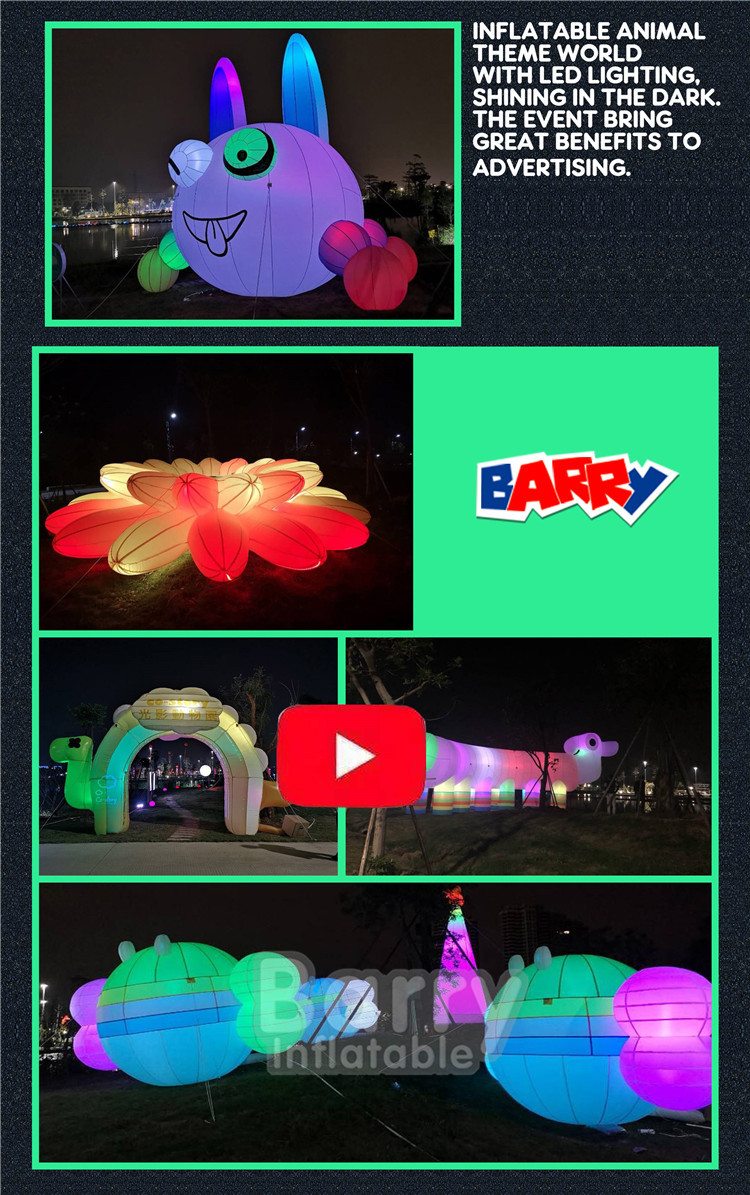 inflatable led advertising 